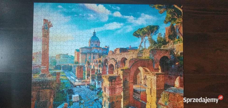Puzzle ułożone 1000 elementów Piekary Śląskie sprzedam