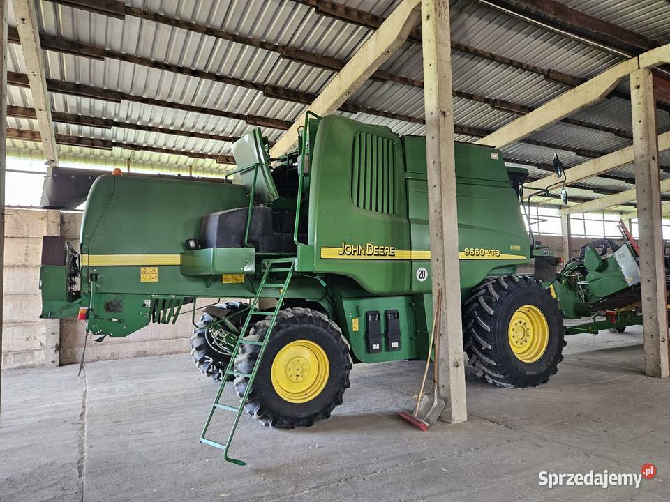 Kombajn zbożowy John Deere 9660 WTS heder 76m Turów
