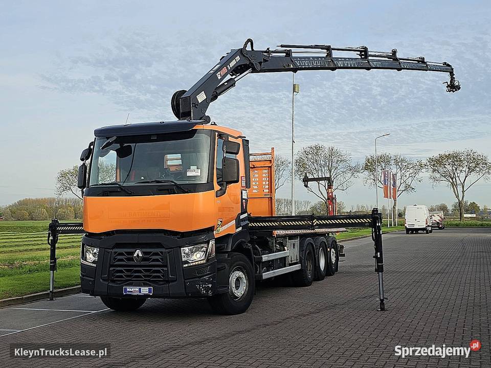 Renault C 430 HIAB 228 E5 platforma 8x4 2018 sprowadzony