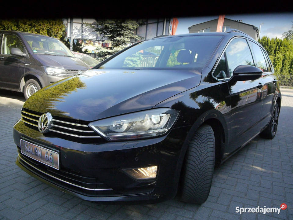 Volkswagen Golf Sportsvan 20 150tkm Navi LED przyciemniane szyby śląskie Częstochowa