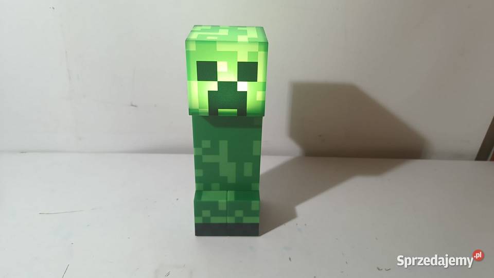 Minecraft Latarka lampka nocna CREEPER 18 śląskie Katowice sprzedam