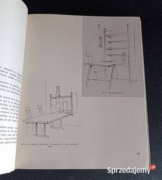 Książka o mieszkaniuSzymański 1970 meble design Łódź