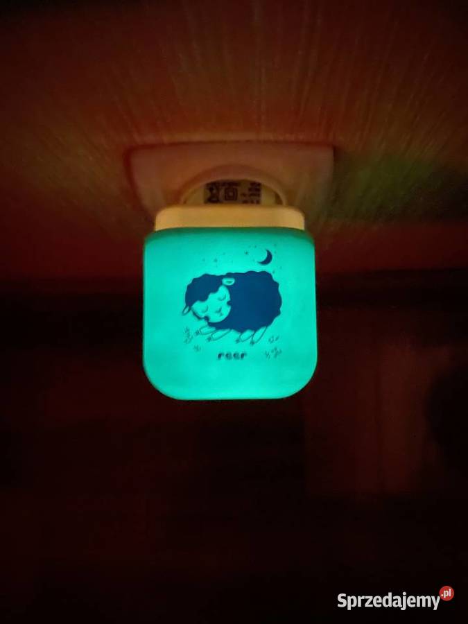 Lampki nocne Reer z czujnikiem 2w1 zielona i Oświetlenie Kielce