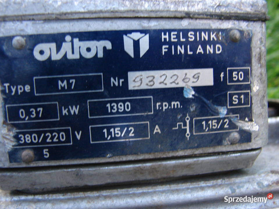 Motoreduktor przekładnia 037kW 400V 69obrmin sprzedam