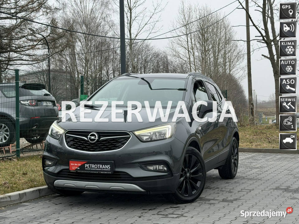 Opel Mokka X 14 140 Lift LED Nawigacja Kamera łopatki zmiany biegów Mrągowo