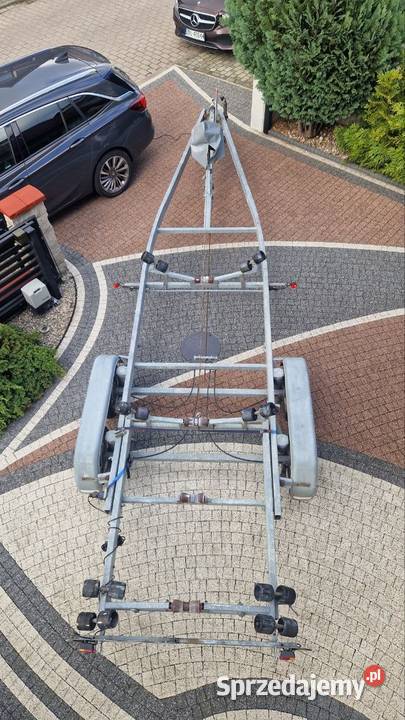 Przyczepa dwuosiowa podłodziowa TREDAL 1600DMC Pozostałe Kołobrzeg sprzedam