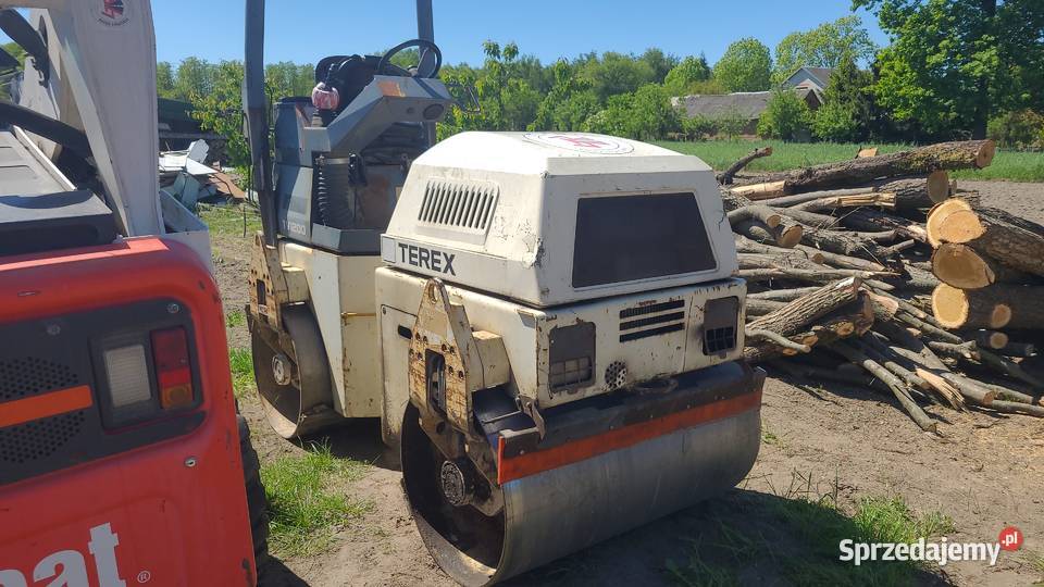 walec drogowy mały TEREX TV1200KSLRF do masy Kacice