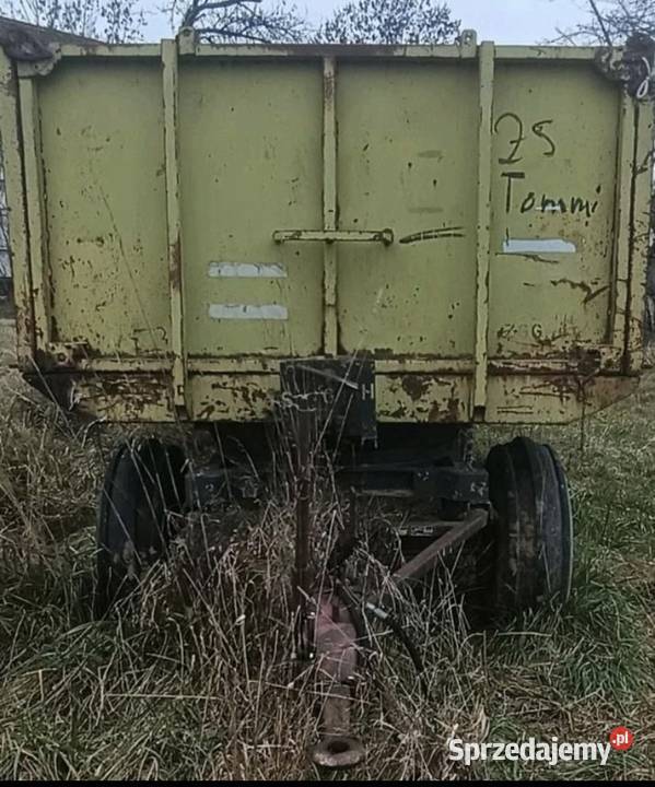 przyczepa 8 ton kiper wywrotka Pokój