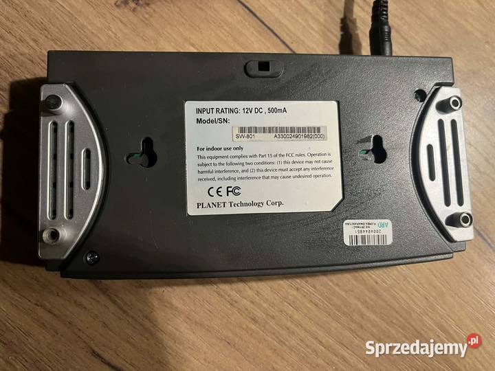 Switch Planet SW801 Internet i komunikacja