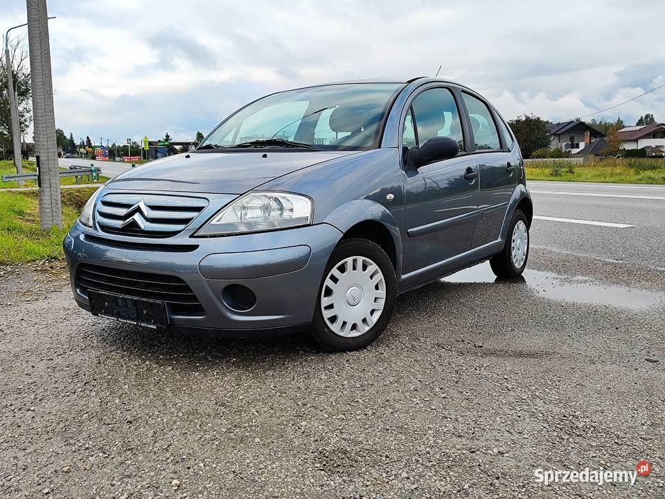 Citroen C3 14 benzyna z Niemiec Opłacony komputer pokładowy Królewiec