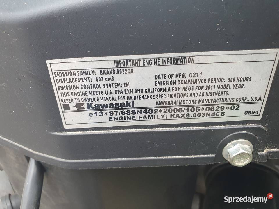 Traktorek kosiarka John Deere X300R Kawasaki 18 Kobiele Wielkie