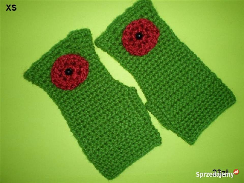 Rękawiczki bez palców mitenki Łódź