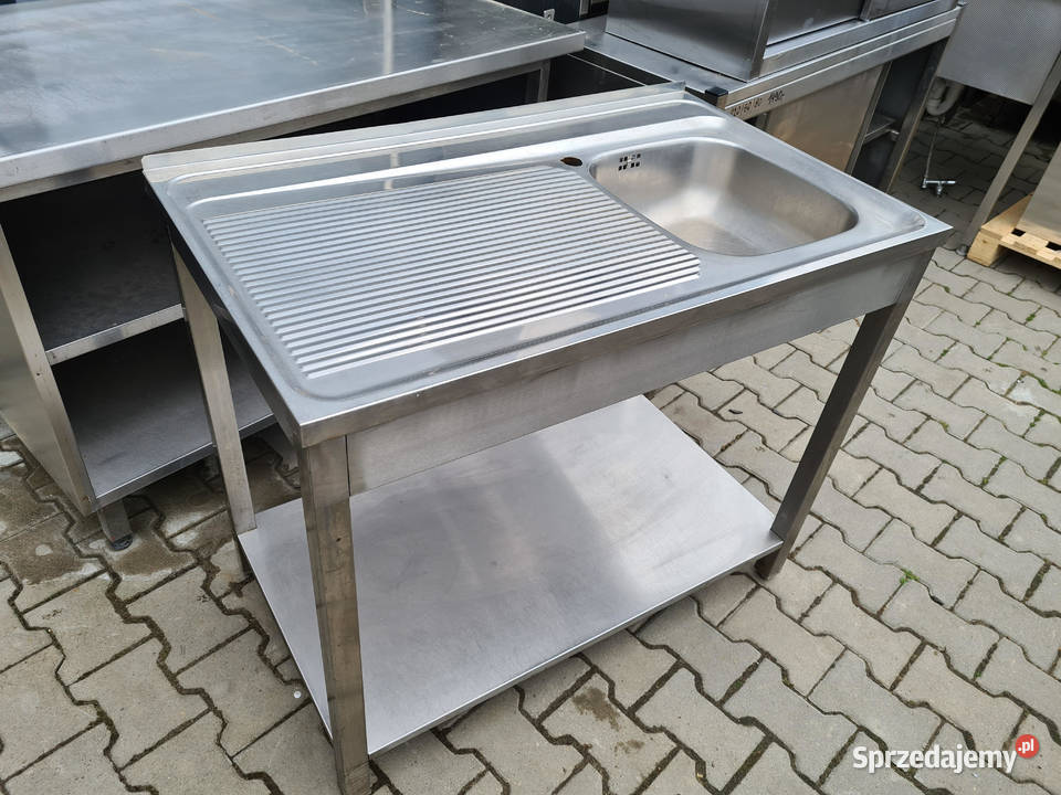 Zlew Gastronomiczny 1 Komorowy Z Półką 1006085 Biznes i Przemysł wielkopolskie Ostrów Wielkopolski