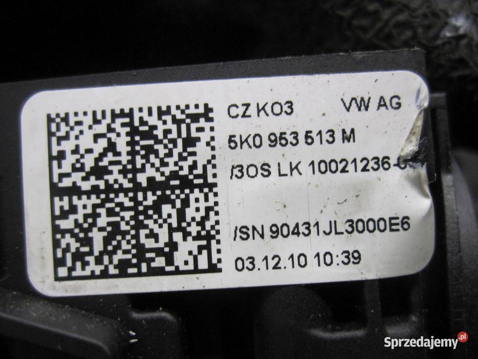 VW GOLF VI 11r przełącznik zespolony 5K0953513M Kielce