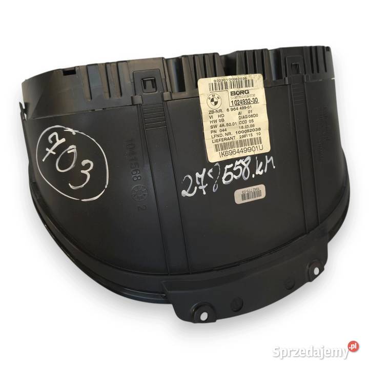 LICZNIK ZEGARY 6964499 BMW E81 E87 16 i Benzyna lubelskie Chełm sprzedam