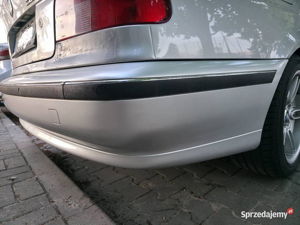 Zderzak tył tylny BMW E39 Titansilber Chrom Kielce
