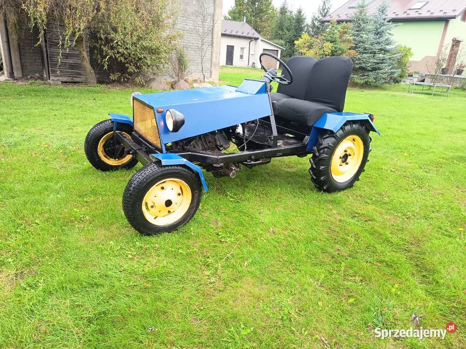 Traktorek Sam fiat 126p samoróbka buggy Jedlińsk