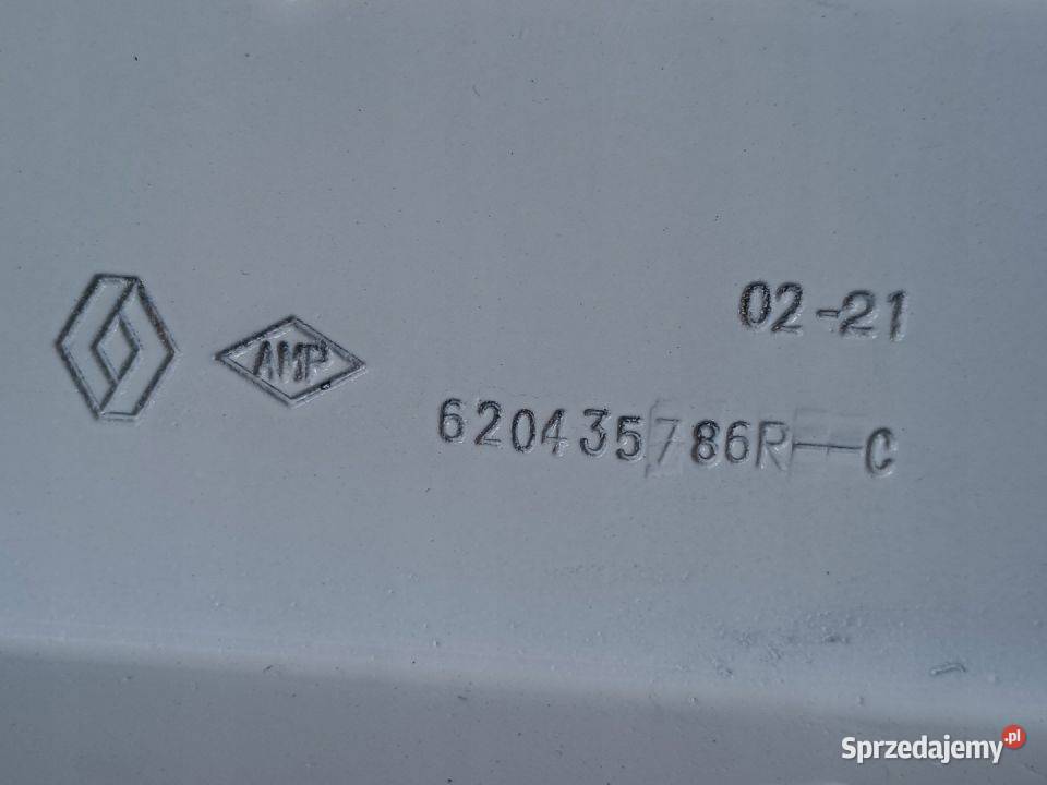 RENAULT ZOE ŚLIZG BŁOTNIK PRAWY PRZÓD 620435786R wielkopolskie Pleszew