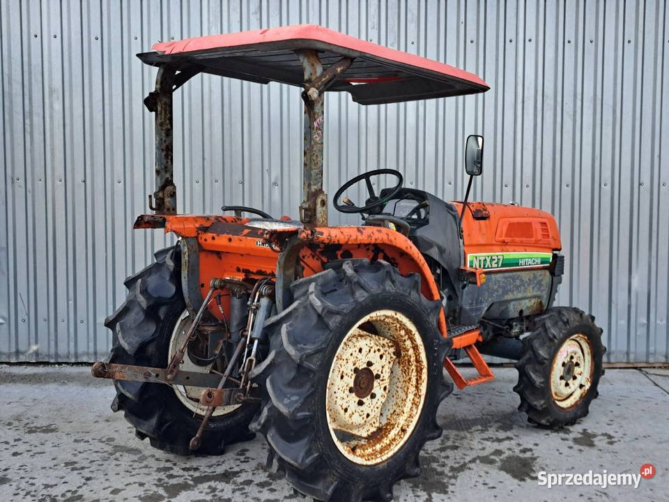 Traktor traktorek HITACHI NTX27D 27 44 Małuszyn