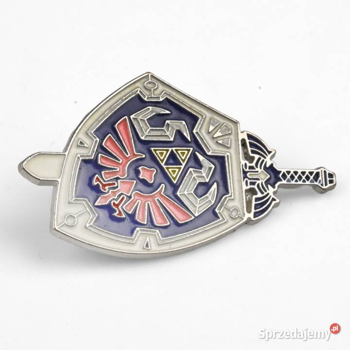 Hyrulian Shield 4 Metal Przypinka Zelda Szczecin