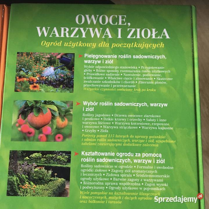 Ogród działka balkon uprawa warzyw ziół drzewek