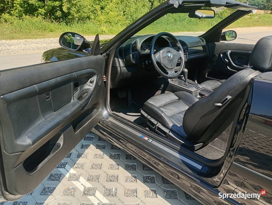 BMW M3 E36 Cabrio 32L bezwypadkowe nowy dach benzyna Motoryzacja świętokrzyskie Działoszyce