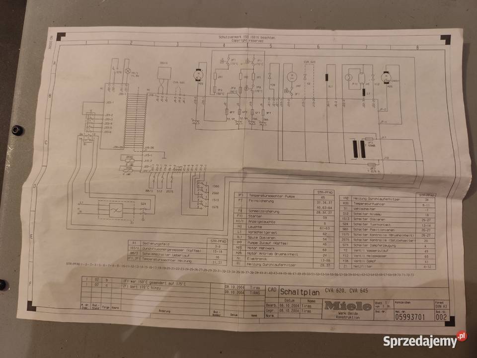 Ekspres do kawy Miele CVA 620 do zabudowy małopolskie