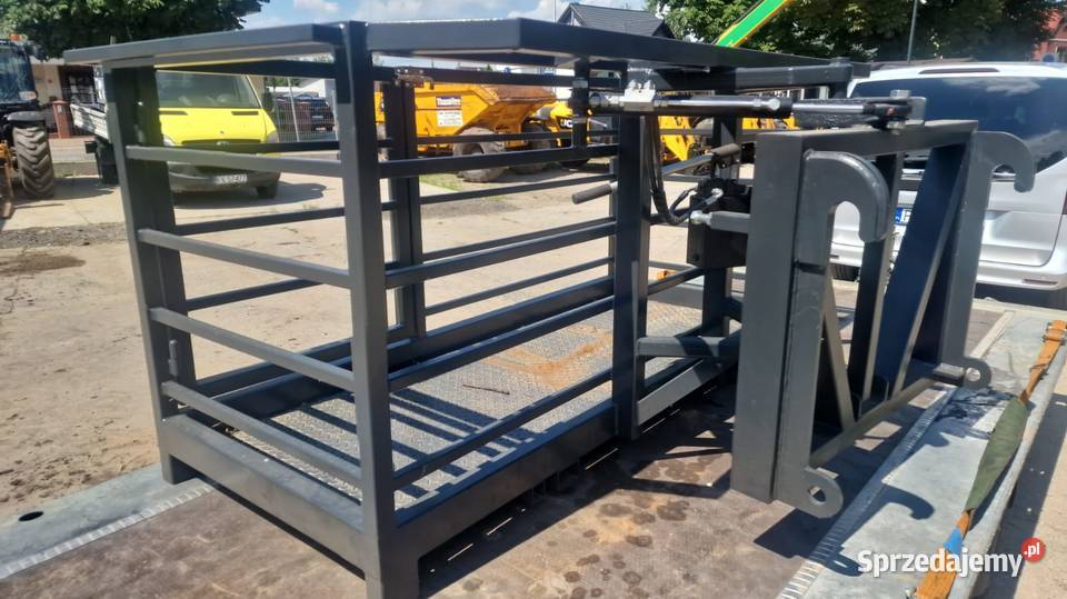 Kosz transportowy roboczy skrętny hydrauliczny Jędrzejów