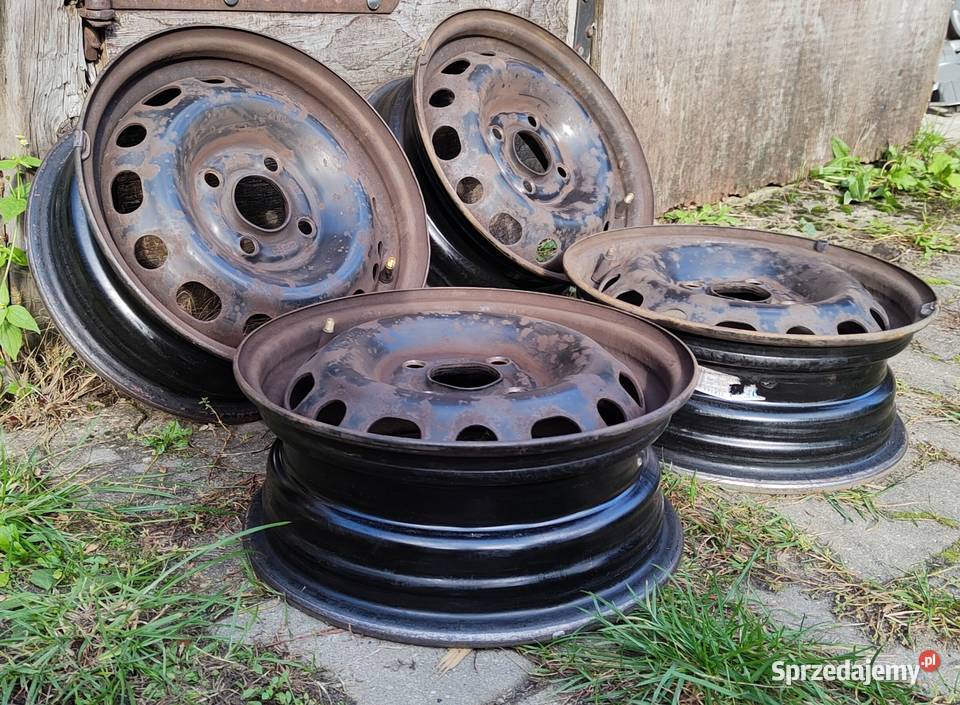 Felgi stalowe Opel R13 4x100 kołpaki