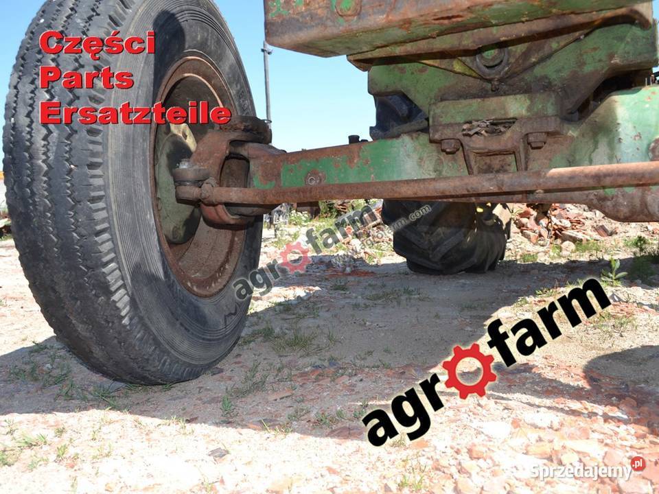 John Deere 1640 części silnik skrzynia biegów