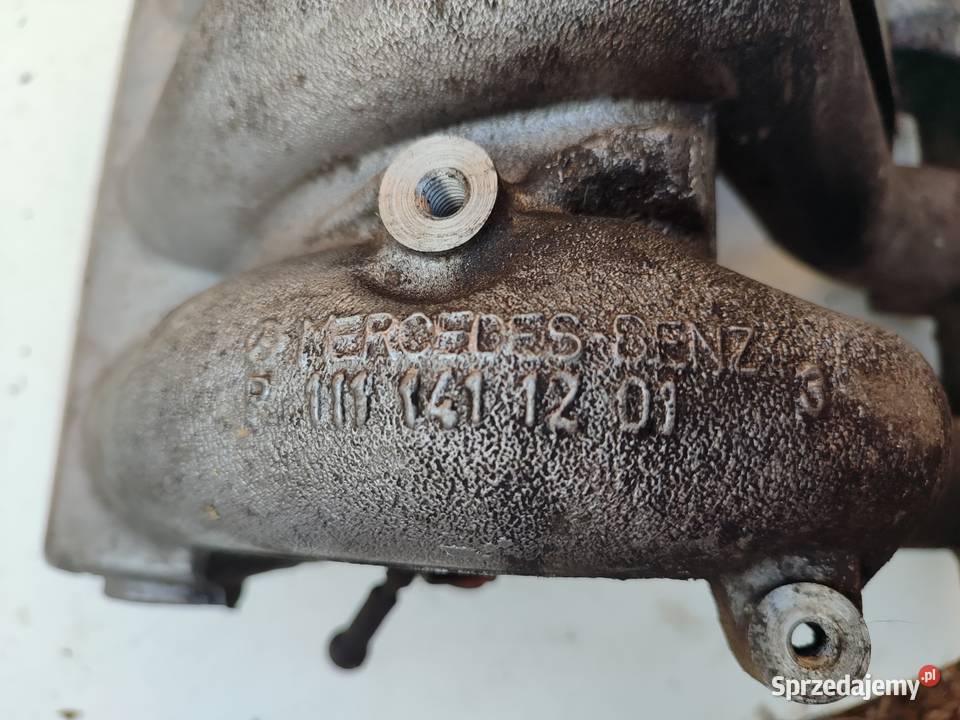 MERCEDES W124 KOLEKTOR SSACY OM 111 1111411201 Aleksandrów Łódzki