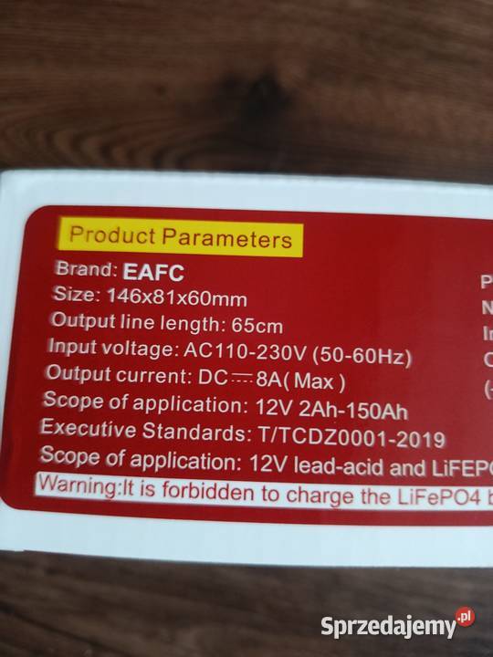 Prostownik ładowarka samochodowa 8A 12V Rzeszów