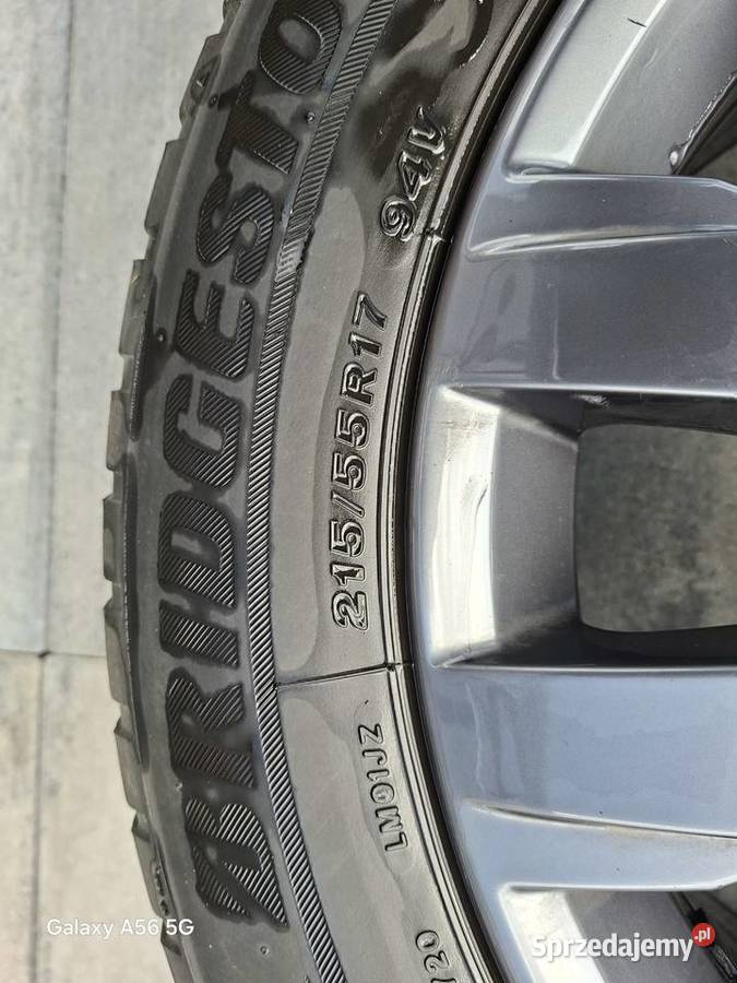 Koła zimowe 255517 Vw Passat B8 Troc Łyse sprzedam