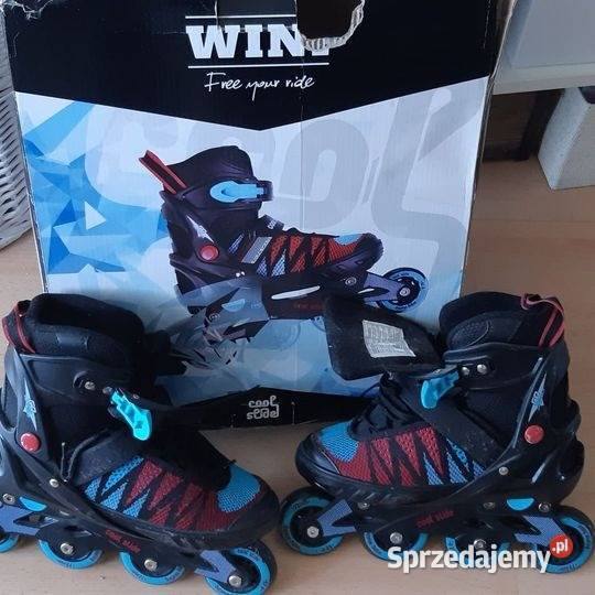 Sprzedam łyżworolki line skates cool slideblack wielkopolskie Swarzędz