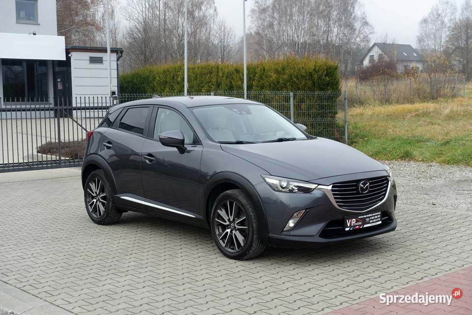 Mazda CX3 15D 105 AWD 4x4 Automat Kamera Full nieuszkodzony Buczkowice