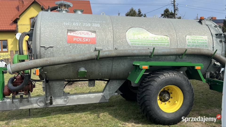 Beczkowóz Marco Polo 2020r 9000l Łowicz
