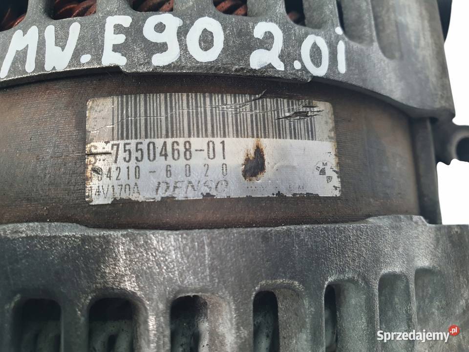 ALTERNATOR BMW E81 E87 E90 E91 20i 320i N43 N46 Chełm