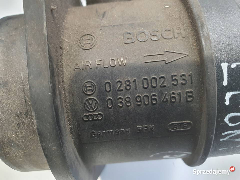 PRZEPŁYWOMIERZ Seat Leon II 19 TDI POWIETRZA Rudka