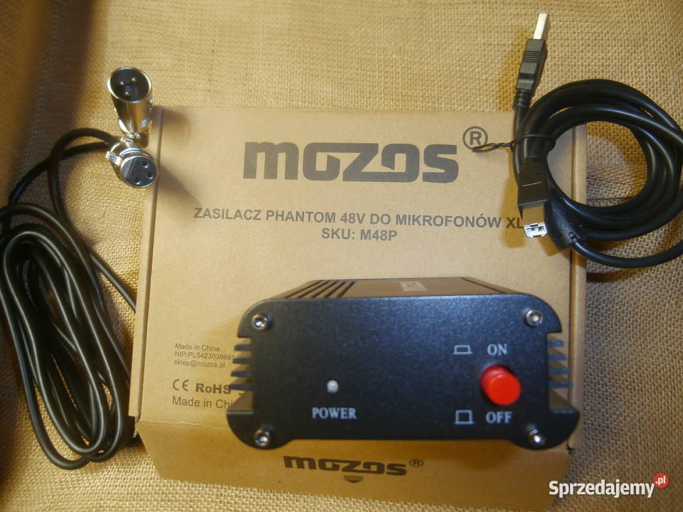 NOWY mikrofon studyjny Hykker dopłata 80 nowy Choroń sprzedam