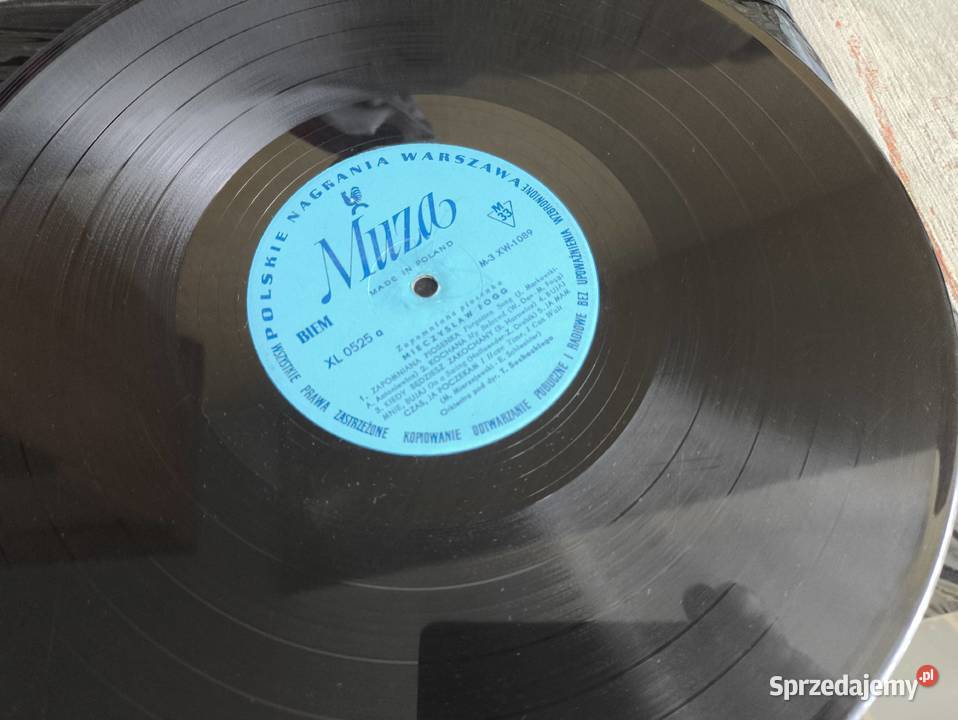 Mieczysław Fogg Zapomniana Piosenka 1969 Płyty i kasety śląskie