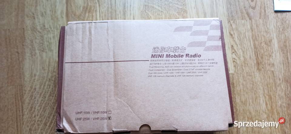 ABBREE AR318 Mini radio mobilne 25W dwuzakresowe Białystok