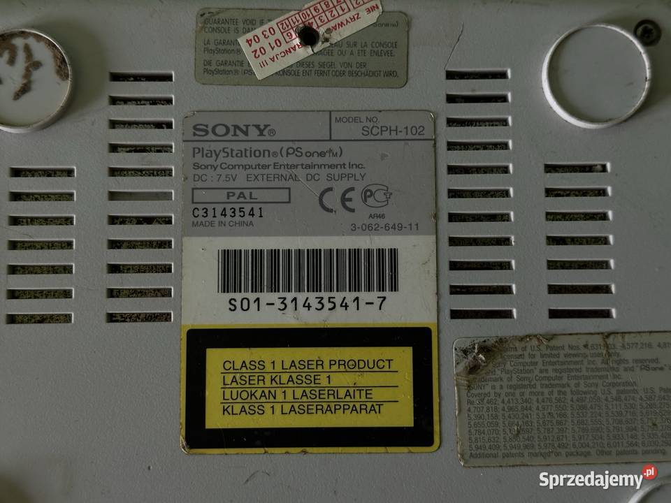 Zestaw dwóch konsol Sony One SCPH102