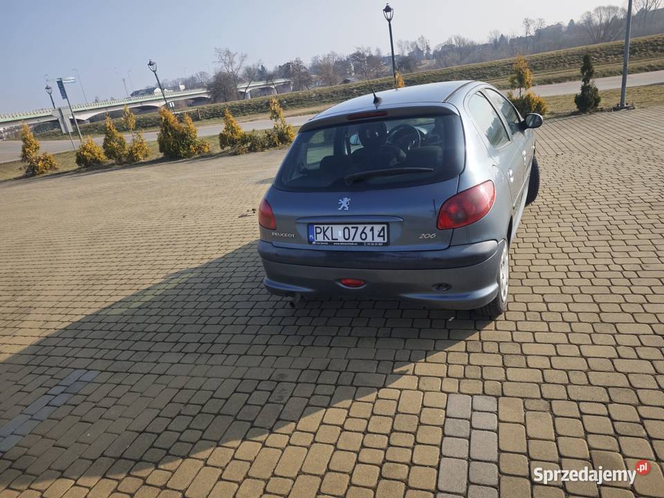 Peugeot 206 14 5drzwiowy 2007r 206 Uniejów sprzedam