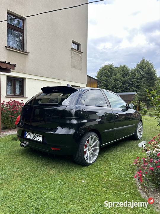Seat Ibiza 6l III 2006r czarny śląskie Bestwina