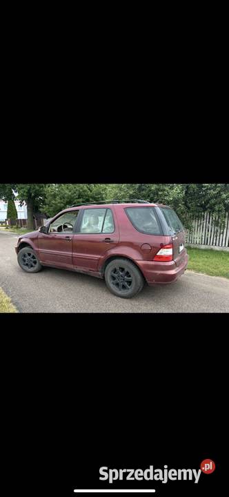 Ml w163 osobowe Samochody na części Ostrołęka