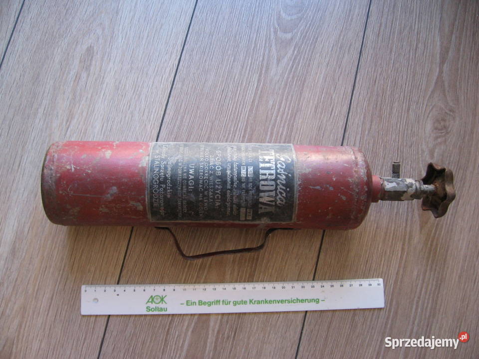 Stara gaśnica Teterowa z 1955r Star Żuk Nysa Przemyśl