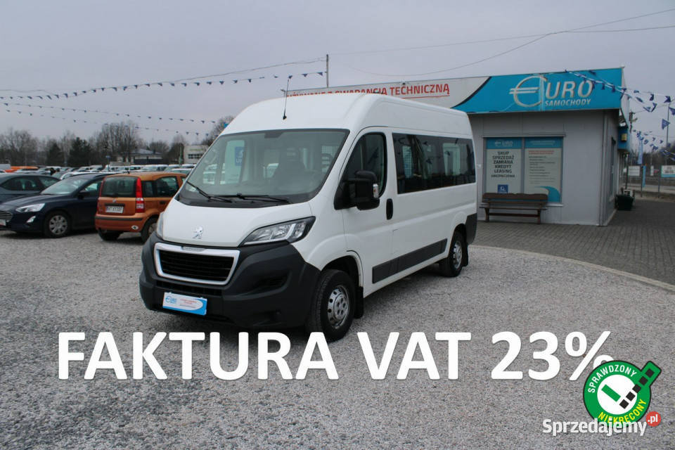 Peugeot Boxer L2H2 FVAT 9 osobowy Gwarancja 130KM Warszawa