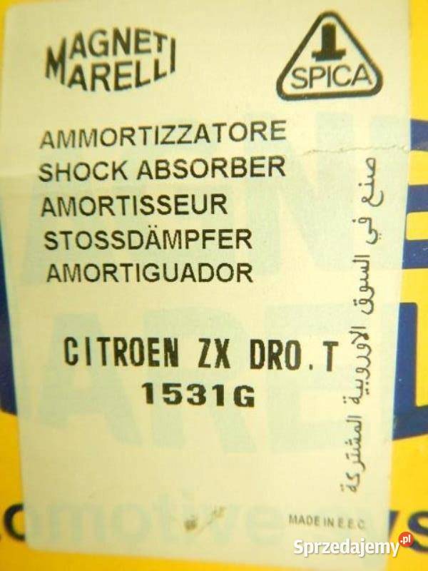 AMORTYZATOR MAGNETI FORD FIESTA 94r 1531G