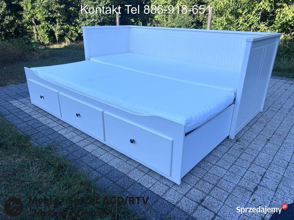 IKEA HEMNES Łóżko Leżanka z 3 szufladami 2 Rybnik