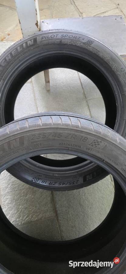 Opony 23545 R18 Michelin e primecy i pilot sport Człuchów